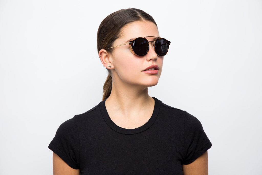 Hadid Eyewear | Mile High Sunglasses | Tortoise - Hadid Eyewear