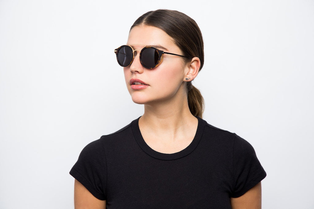 Hadid Eyewear | Mile High Sunglasses | Tortoise - Hadid Eyewear